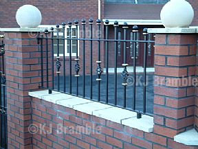 Railings on Walls,Wrought Iron,Somerset